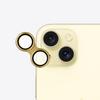 KENKO Аксессуары для iPhone Защитная пленка для смартфона iPhone 15 Plus Желтое закаленное стекло Цветная алюминиевая рамка Пропускаемость или больше Твердость 9H