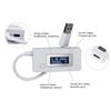 Миниатюрный креативный USB-тестер для телефонов с ЖК-экраном, портативный вольтметр-амперметр, детектор зарядных устройств для мобильных телефонов.