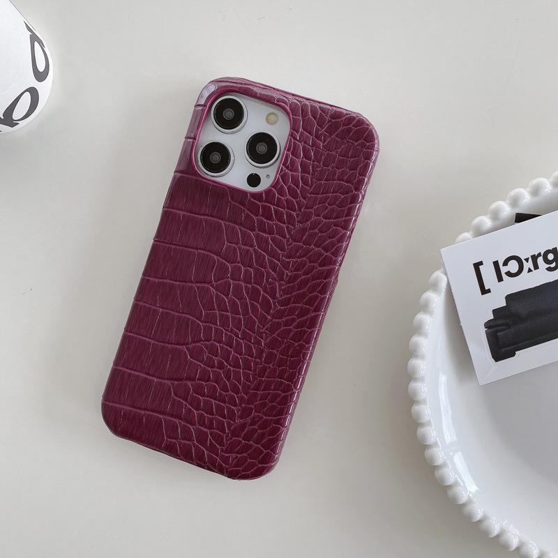Текстура крокодиловой кожи подходит для чехлов для телефонов Apple 16promax, IPhone15 High-end 14 противоударный 13 роскошные мужские кожаные чехлы