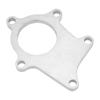 Turbocharger Exhaust Plate 5 Bolts Weldable T?304 Mild Steel Downpipe Flange Universal for T3 T4