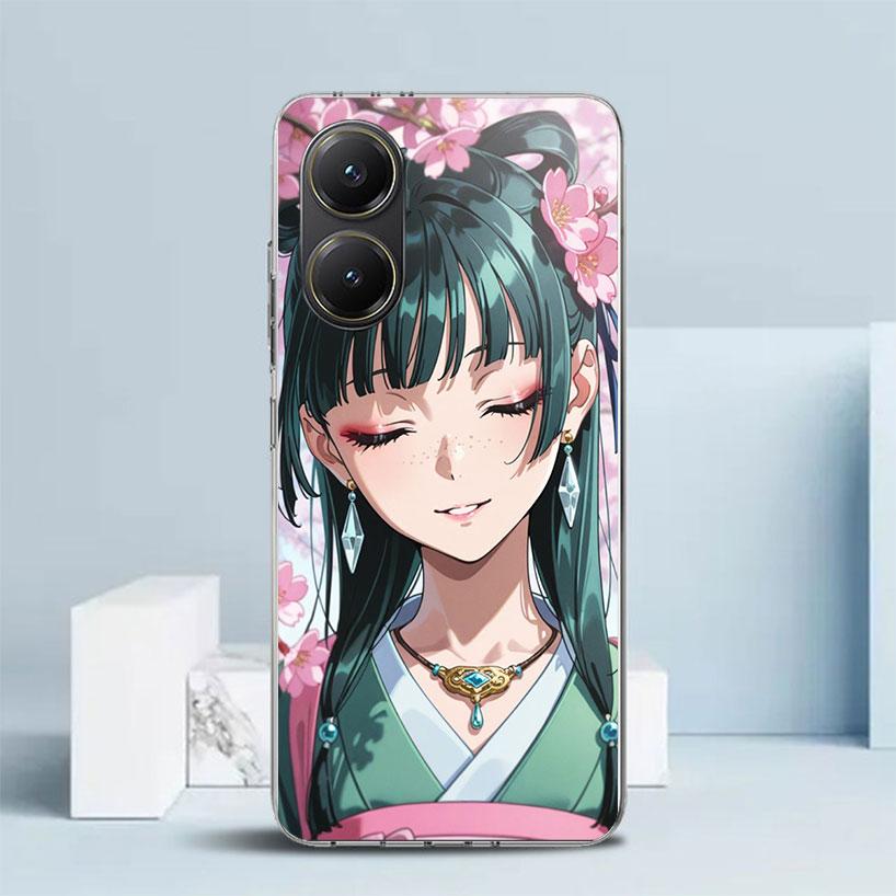 A-Apothecary D-Diaries Maomao Мягкая обложка для Xiaomi Poco F7 Ultra X7 X6 X5 Pro M7 Чехол для телефона Redmi 15 15C 13 13C 12 12C 10 10C P