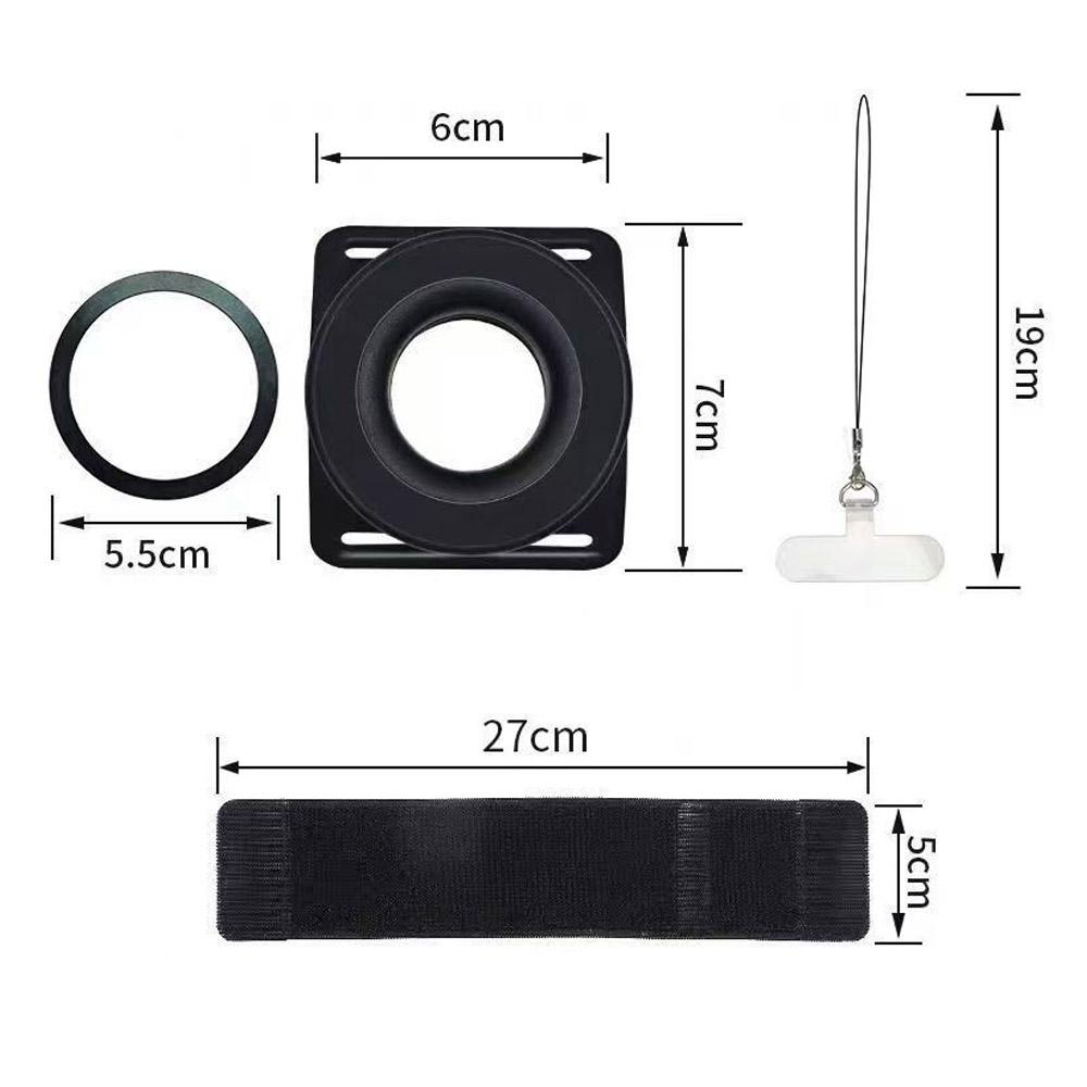 Универсальный магнитный держатель для телефона на запястье для Magsafe iPhone 15 14 13 12 Pro Max Plus повязка на руку подставка для велоспорта, прямых эфиров VLOG