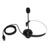 With Microphone Single Ear Business Headset Flexible Noise Reduction USB Headset  Office