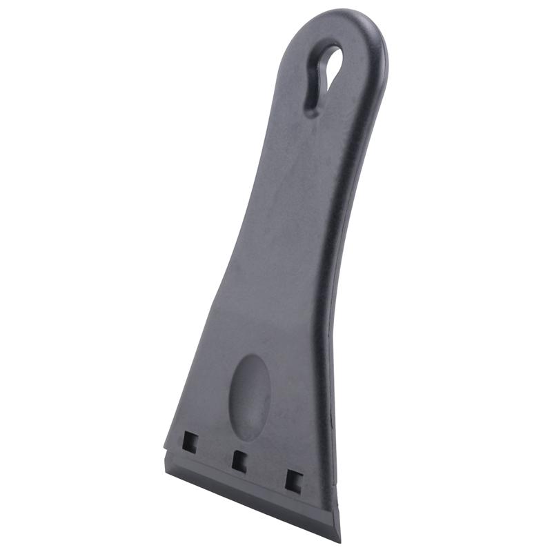 B-Est 2 PCS Blade Scraper With 100Pcs Single Edge Plastic Blades, Extra Big Scraper Tool Black For Removing Paint Spots