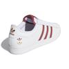 Adidas Кроссовки унисекс Superstar White Quiet Crimson Cloud-White с золотой фольгой GY0976