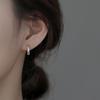Серьги-кольца женские модные легкая роскошь высококачественные нишевые изысканные летние серьги