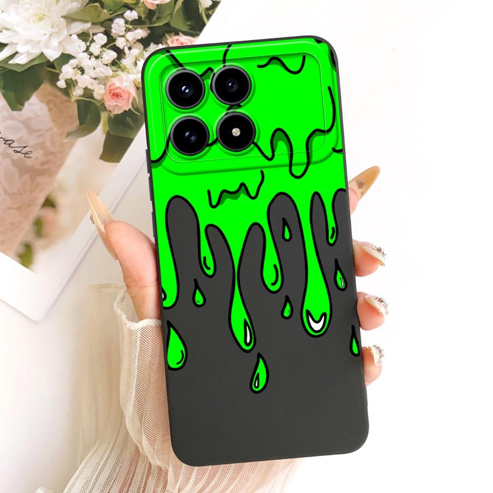 Эстетичный Модный Чехол Для Телефона Для Xiaomi Redmi K90 Pro Max Poco F8 Pro Ultra Корпус Мультяшный Кот Дракон Задняя Крышка Мягкий Силикон