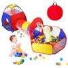Kids Ball Ball Pool with Outdoor Tent Folding Secret Stylish Storage Bag Toy Outdoor Play Play House Tent, House, Tunnel, Children's Tent, House,