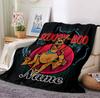 Custom Name Scooby Doo Adventure Flannel Blanket Throw Blanket Soft Warm Sofa Bed home Decor Unique Gift