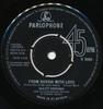 7inch Record MATT MONRO - From Russia With Love R5068 Parlophone 1963 UK Pop Used