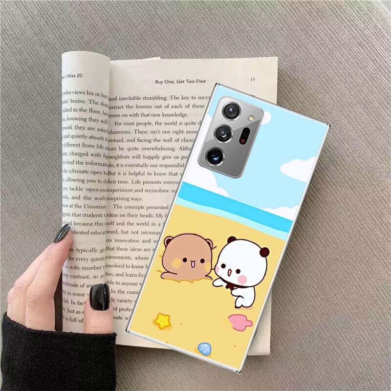 Милый чехол BuBu DuDu для Samsung Galaxy S25 Edge S24 S23 FE S22 S26 Ultra S21 S20 S10 Plus Capa Мягкий