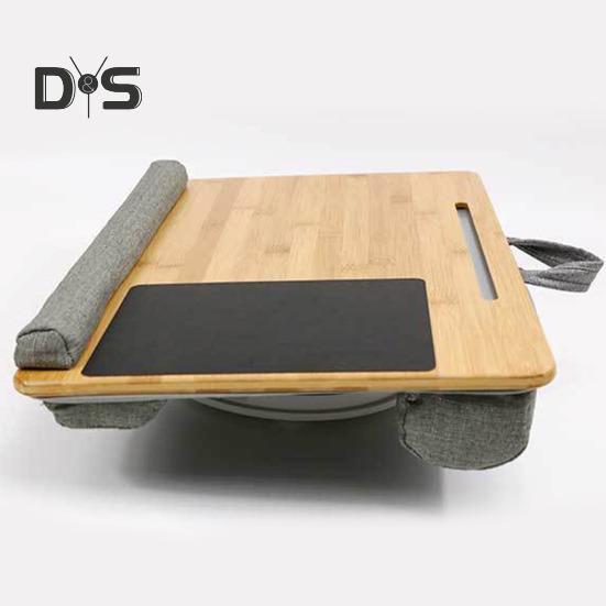 Компактный столик для ноутбука, подставка для ноутбука с ручкой-подушечкой для запястья, слот для планшета, многофункциональный столик для взрослых, подростков, студентов