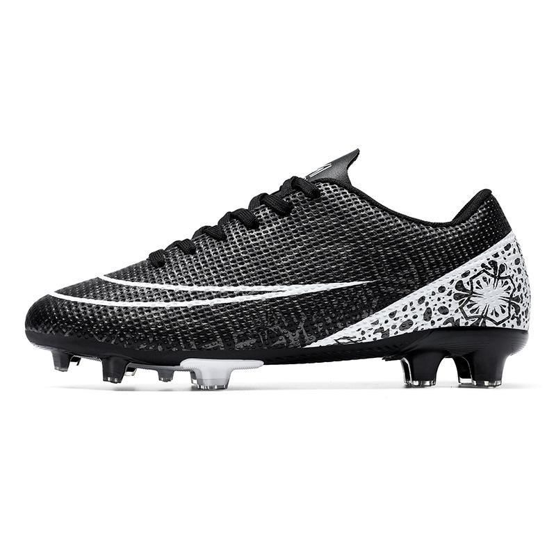 Low top football shoes boys and girls long nail sneakers soccer