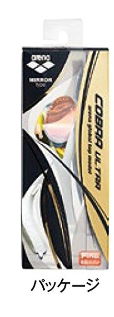 [Одобрено FINA] очки для плавания arena для гонок унисекс [Cobra Ultra] серебристый x дымчатый x черный x черный, зеркальные линзы свободного размера AGL-180M