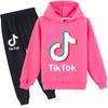 Fashion Children's Fashion Clothes Printed Hoodie + Pants Suit Leisure Sports Suit 100cm-170cm
