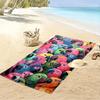 Colorful Parrots Pattern Beach Towel Beach towel quick-drying for travel outdoor sports jogging beach and swimming