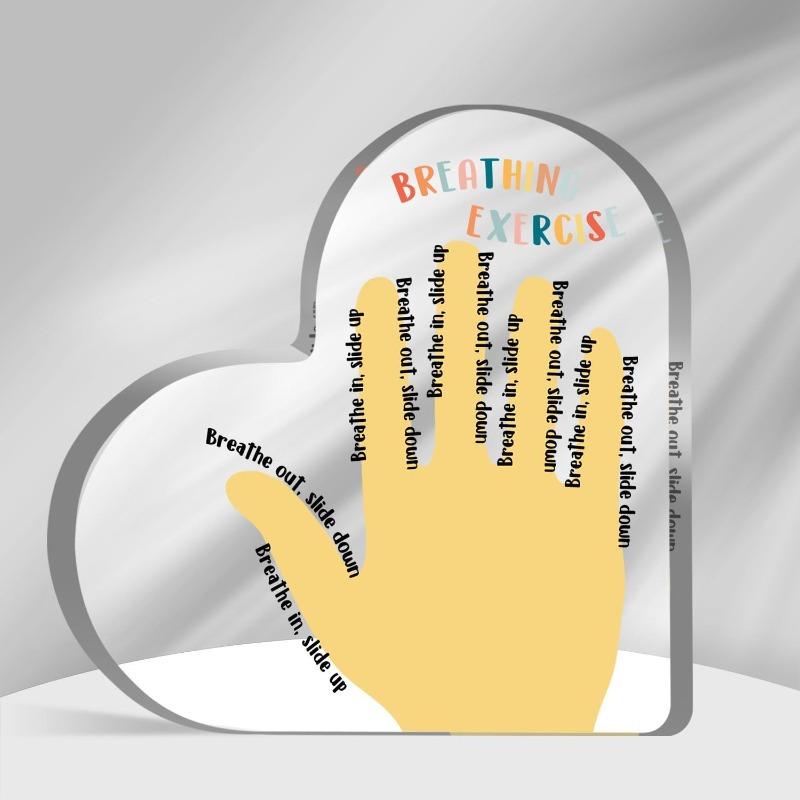 Therapist Acrylic Desk Decor - Psychology Office Decoration with Photography Utility