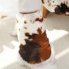 Осенне-зимний плюшевый жилет в горошек для собак кошек одежда для питомцев жилеты товары одежда для собак одежда для щенков для маленьких собак