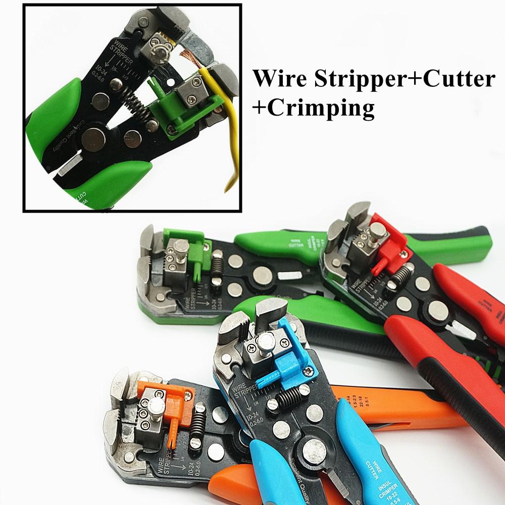 3 в 1 Многофункциональный автоматический инструмент для зачистки проводов, обжимной инструмент для зачистки проводов, обжимные клещи, инструмент для терминалов