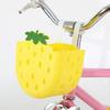 Разноцветные Детская Передняя Корзина Пластиковая С Крючками Руль Самоката Балансира Корзина 18*14*23См Велосипедная Сумка-Переноска