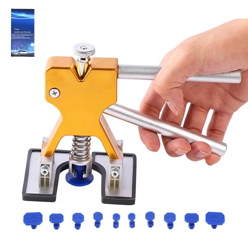 Комплект для удаления вмятин из листового металла автомобиля, беспокрасочный набор для ремонта автомобильных вмятин, инструменты для ремонта автомобильной мастерской, присоска разных размеров