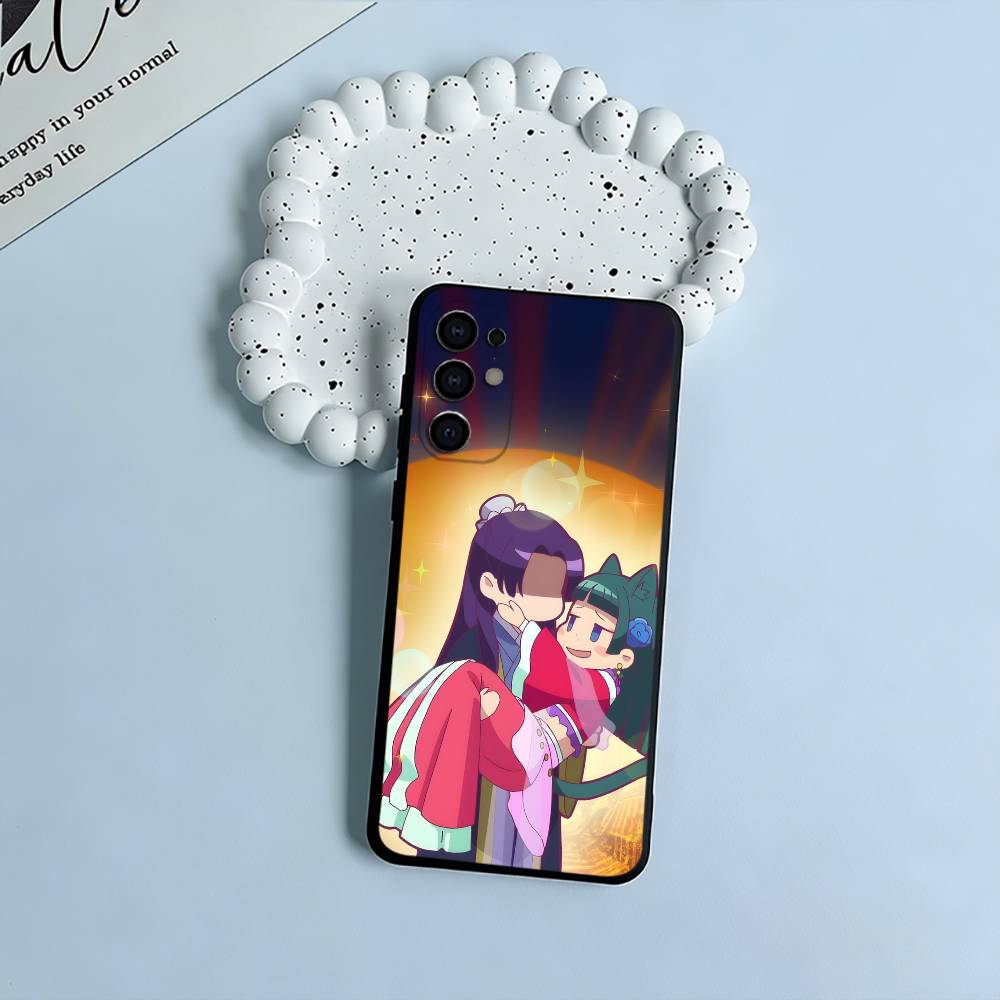 Дневники аптекаря-Маомао-Цзиньши Мягкий силиконовый чехол для Samsung S25, S24, S21, S22, S23, S30, Ultra, S20, Plus, Lite-Черный