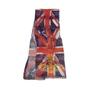 Б/у Шарф-палантин Vivienne Westwood с вышивкой Orb Union Jack Тонкий шарф