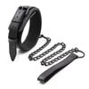 Collar Leather And Iron Chain Link Slave Collars Women Bondage Collar Sex Toys For Couples Adults Sex Restraints