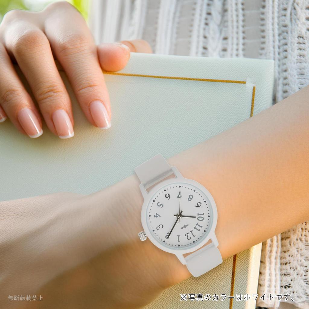 [Fieldwork] Женские часы с аналоговым силиконовым ремешком Lamibell Purple KDS014-4