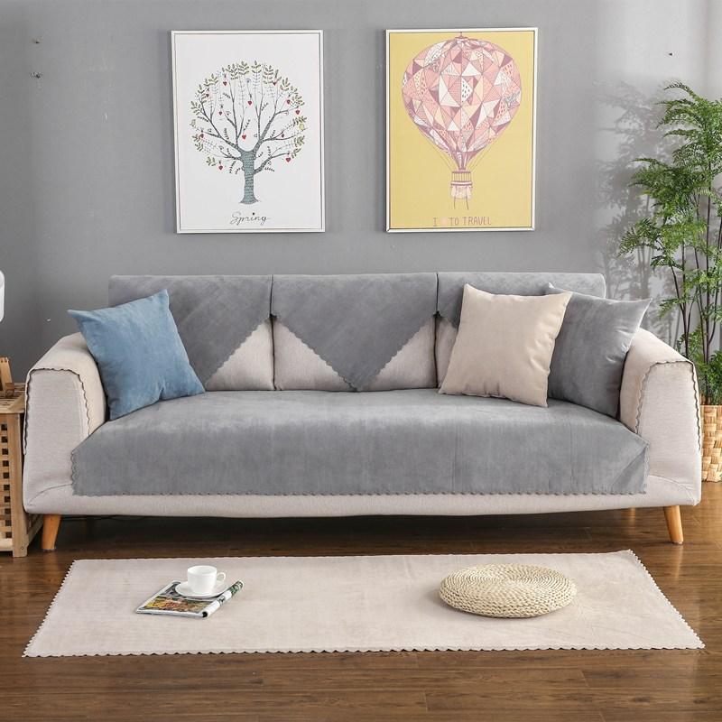 Универсальная водонепроницаемая и устойчивая к мочеиспусканию диванная подушка Four Seasons, простая тканевая нескользящая кожаная подушка с полным покрытием