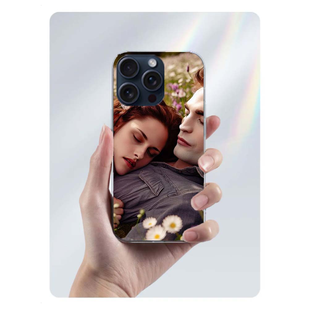 Прозрачный чехол для телефона Сумерки Для iPhone 17 Air 16 Pro Max 15 Pro 14 Plus 17E 16E 11 13 12 Mini Чехлы Fundas Cell TPU Колпачок