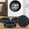 4Pcs Shock Absorbing Feet Pad Noise Reduction Anti-slip Round Washing Machine Furniture Bed