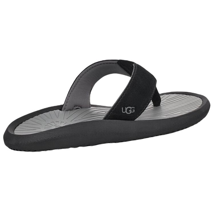 UGG Шлепанцы Brookside 2 Flip Мужские Черные 1124894-BLK