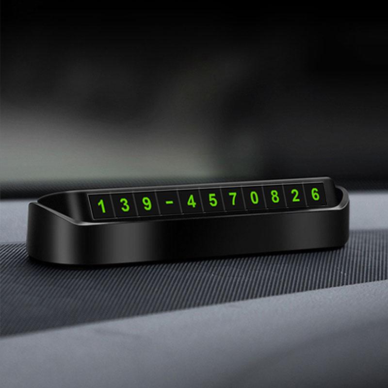 1 шт. Автомобильная временная парковочная карточка Табличка Значок Автостайлинг для Skoda Octavia Fabia A7 Kamiq Kapoq Kodiaq Rapid SCALA Superb Yeti Derivati