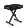 Регулируемая Складная Четырехуровневая Скамья для Электронного Органа - Высококачественный Черный Табурет для Цитеры