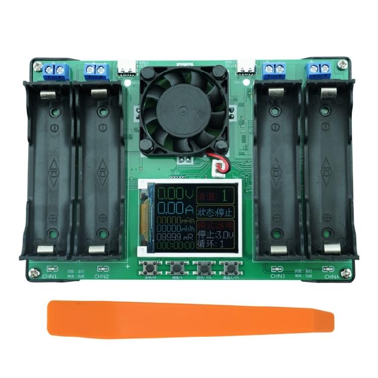 4-канальное оборудование для тестирования аккумуляторов для измерения емкости и внутреннего сопротивления 18650, 9 автоматических циклов заряда