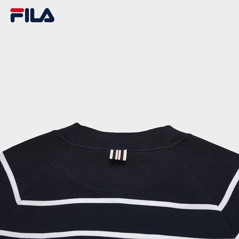Fila Женская полосатая вязаная футболка