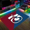 Trabzonspor FC Design Crystal Velvet Carpet Cozy Non?Slip Printed Rug For Bedroom Living Room Entrance