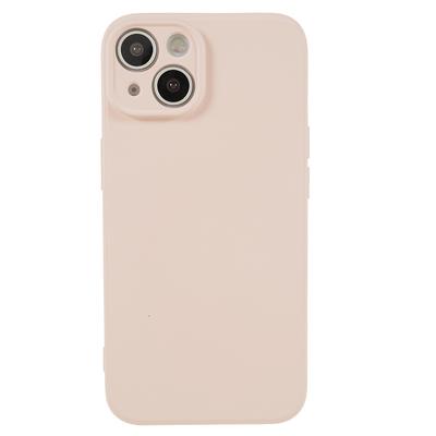 Для iPhone 14 Plus Прорезиненный противоскользящий чехол для телефона Мягкий ТПУ с подкладкой из волокна Внутри Чехол для телефона