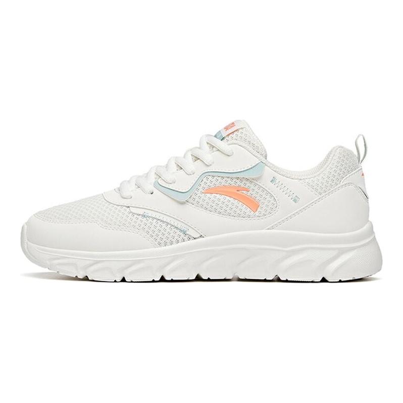 Anta Running Collection Cushioning Anti-Slip Wear-Resistant Breathability Low-Top Running Shoes Women's White Green 922355530-2
