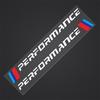 Светоотражающие автомобильные наклейки для BMW PERFORMANCE, новые наклейки на бампер 3 серии 5 серии X1 X3 X4 X5 X6
