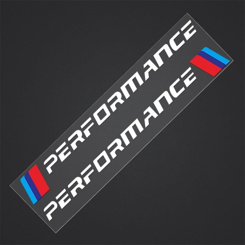 Светоотражающие автомобильные наклейки для BMW PERFORMANCE, новые наклейки на бампер 3 серии 5 серии X1 X3 X4 X5 X6