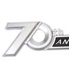 Хромированная ABS Наклейка Боковой Эмблемы 70-го Стиля Для Toyota Land Cruiser 100 200 300 FJ200 LC300 Prado LC120 120 150 LC150 Аксессуары