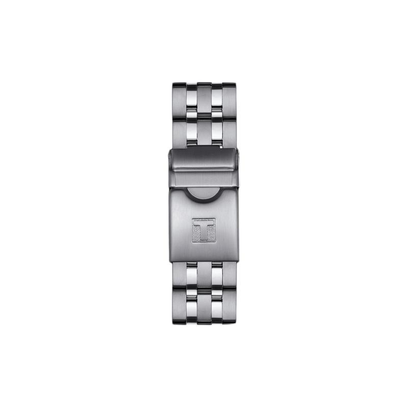 Tissot Коллекция Galloping Chase Кварцевый механизм Мужские часы Часы 41 мм*42 мм Черный циферблат Корпус из нержавеющей стали T055.417.11.057.00