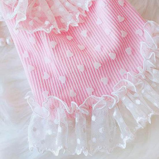 Дышащее платье для собак Красивый привлекательный очаровательный пуловер Юбка для щенка для повседневной жизни