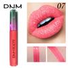 DNM Diamond Lip Gloss Металлическая матовая антипригарная глазурь для губ Увлажняющая мерцающая помада Жидкая легкая цветная глазурь для губ