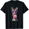 #snirt Funny Zebra Bubblegum Bubble Pink Sunglasses T-Shirt