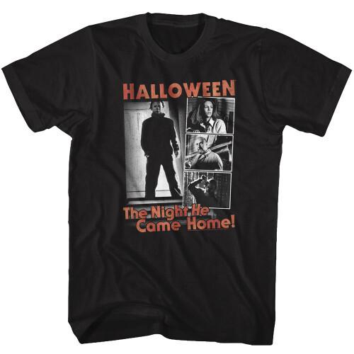 Halloween The Night Black Adult TShirt Unisex T-Shirt
