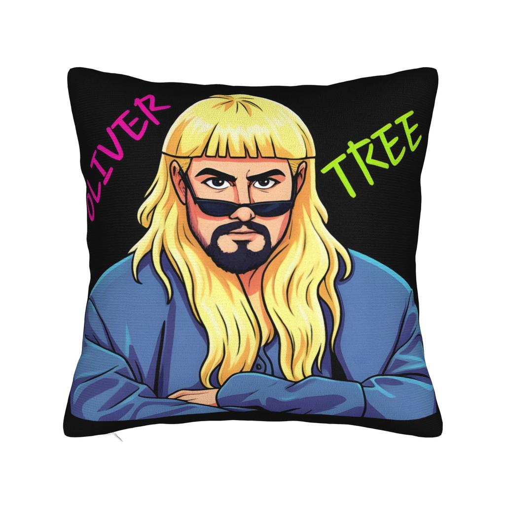 Oliver Tree Funny Poster Pillow Cover Fashion Pillow Case For Living Room Chair Soft Pillowcases Gift