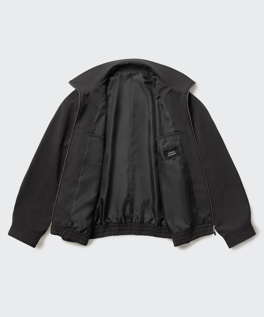 Musinsa Standard High-Neck Minimal Blouson Jacket [Gunmetal]